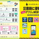 画像：【15言語(げんご)】災害時(さいがいじ)に 便利(べんり)な アプリと WEBサイト